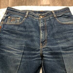 Jordache Dark Blue Relaxed Fit Men's Jeans